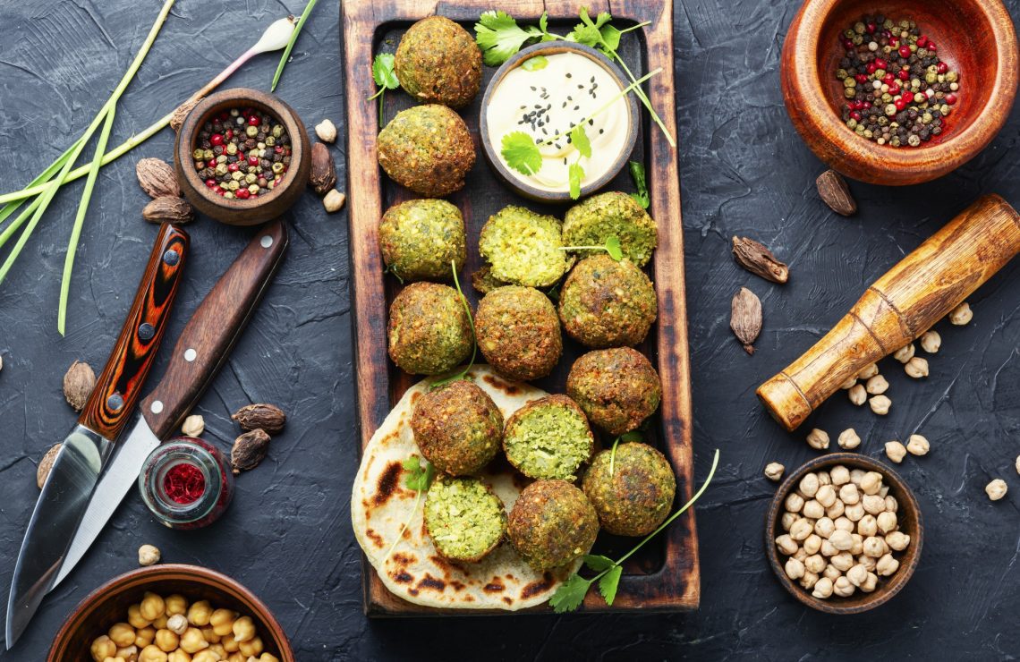 Falafel,vegan Israeli food